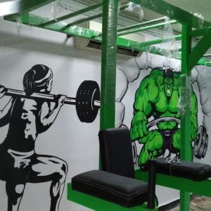 Gym Wall Painting