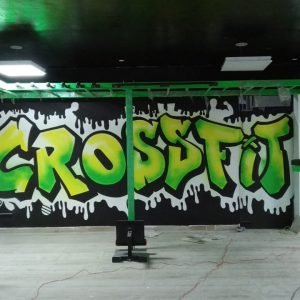 Gym Wall Painting