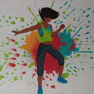 Gym Wall Painting