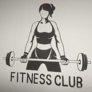 Gym Wall Painting