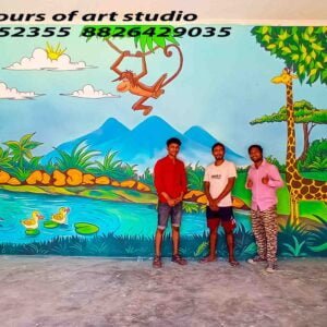 School Wall Painting