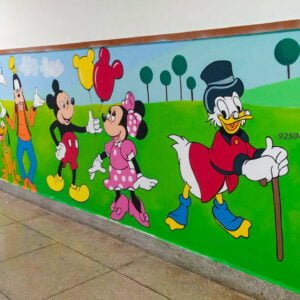 School Wall Painting